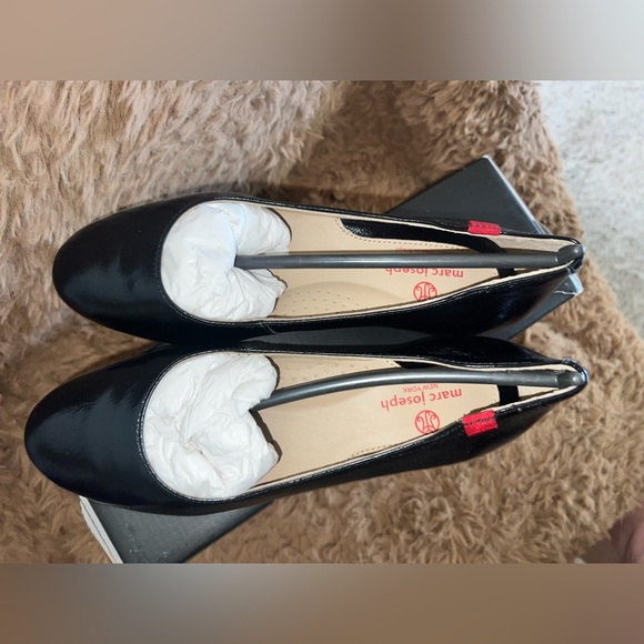 NEW Marc Joseph Crosby black patent leather flats size 5 - Picture 4 of 9